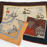 Drei Vintage-Seidentücher - фото 1