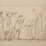 John Flaxman (1755-1826 )-book Illustration , by Homer, printed on paper, original cover - photo 2