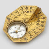 Horizontale Sonnenuhr mit Kompass - photo 1