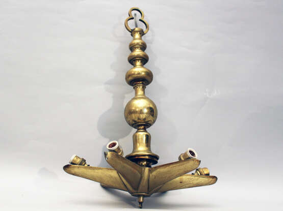Sabath Lamp, Bronze gilded, 18./19. Century - Foto 1