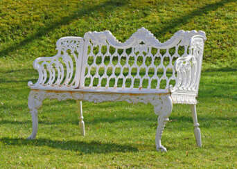 Viktorianische Gartenbank