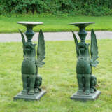 Paar große skulpturale Napoleon III-Gueridons - photo 1