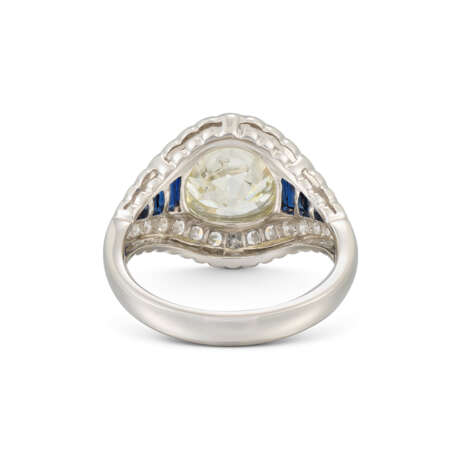 DIAMOND AND SAPPHIRE RING - photo 3 DIAMOND AND SAPPHIRE RING - photo 3