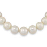 CULTURED PEARL AND DIAMOND NECKLACE - photo 2