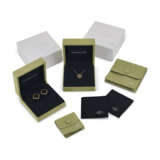 VAN CLEEF & ARPELS ONYX 'MAGIC ALHAMBRA' EARRINGS AND VAN CLEEF & ARPELS SILVER OBSIDIAN AND DIAMOND 'ALHAMBRA' NECKLACE - photo 2