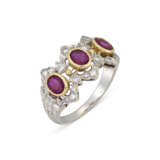 BUCCELLATI RUBY AND DIAMOND RING - photo 1