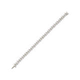 TIFFANY & CO. PLATINUM AND DIAMOND 'VICTORIA' BRACELET - photo 1