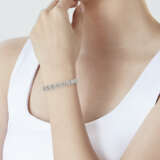 TIFFANY & CO. PLATINUM AND DIAMOND 'VICTORIA' BRACELET - photo 3