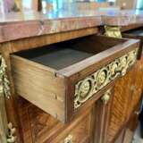 Late 19th Century Louis XV Transition-Style Cabinet Wood Late 19th century - photo 4