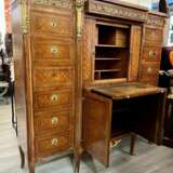 Late 19th Century Louis XV Transition-Style Cabinet Wood Late 19th century - photo 6