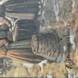 Fish Market by A. Baumgartner (Austrian 19th Century) oil painting realism 19th century - photo 4