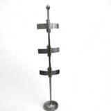 Rare Italian Space Age Floor Lamp with Floating Light Modules 1970s Wood 20th century - photo 14