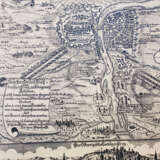 map of Prague, described on paper - photo 3