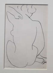 Henri Matisse(1869-1954)-graphic, edition murlot around 1960