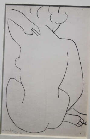 Henri Matisse(1869-1954)-graphic, edition murlot around 1960 - фото 2
