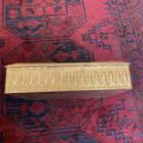 19th Century Gilt Bronze Jewelry Box depicting Lovers from Classical Antiquity Bronce Napoleon III 19th century - photo 5