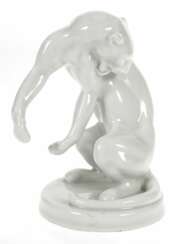 Figurine en porcelaine `Pantera`