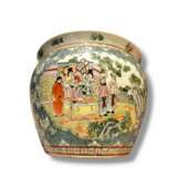 19th Century Aquarium Pot in Porcelain China. Porcelain Asian Art 19th century - photo 2