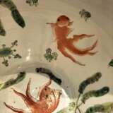 19th Century Aquarium Pot in Porcelain China. Porcelain Asian Art 19th century - photo 4