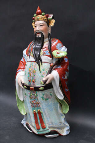 Chinese Emperor, Porcelain, Qing Dynasty - Foto 2