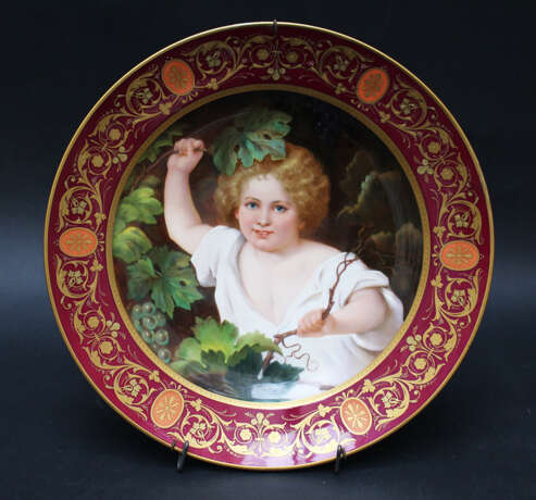 Vienna Porcelain dish, 19.century - Foto 3