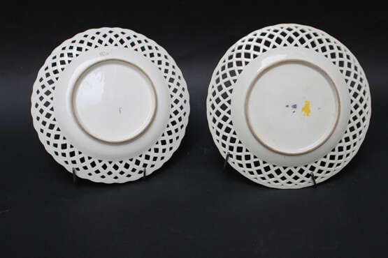 Two Vienna porcelain dishes, 19.century - Foto 3