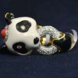 Bague en or avec diamants Panda Or Other style 21th century - photo 1