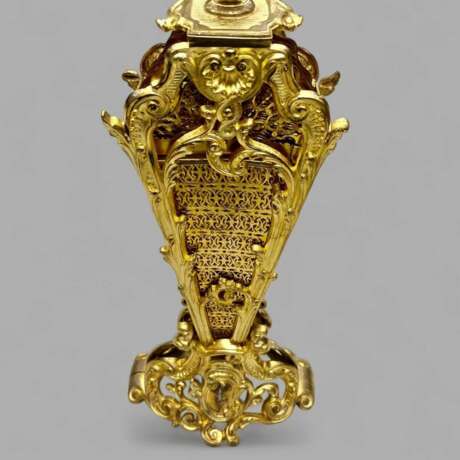 19th Century Fireplace Screen in Gilt Bronze Бронза Napoleon III 19th century г. - фото 3