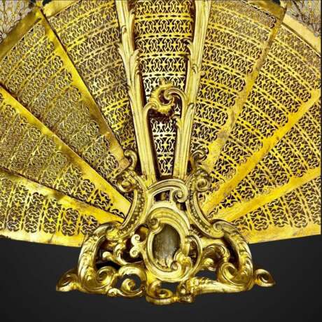 19th Century Fireplace Screen in Gilt Bronze Бронза Napoleon III 19th century г. - фото 6