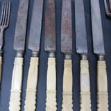 collection of cuttlery, French, steel and I carved - Foto 2