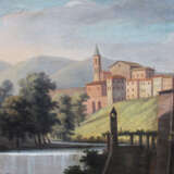 Italian Artist around 1800, waterfall, oil canvas, framed - photo 3