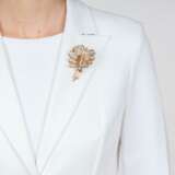 Vintage Diamant Brosche 'Blütenstrauch'. - photo 2