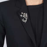 Juwelier Wilm. Exzeptionelle Vintage Diamant Blüten-Brosche. - photo 3