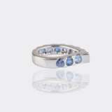 Tamara Comolli. Signature Memoire Drop Ring Blue Sapphires. - photo 2