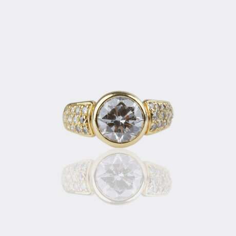 Solitär Bandring. - photo 1