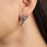 Paar Brillant Ohrringe. - фото 2