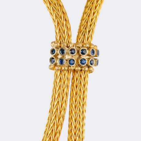 Lalaounis. Langes Goldcollier mit Schlangenköpfen. - фото 5 Lalaounis. Langes Goldcollier mit Schlangenköpfen. - фото 5