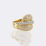 Leo Pizzo gegr. 1971 in Valenza. Bicolour Brillant Ring. - Foto 2
