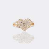 Brillant Ring 'Herz'. - Foto 1