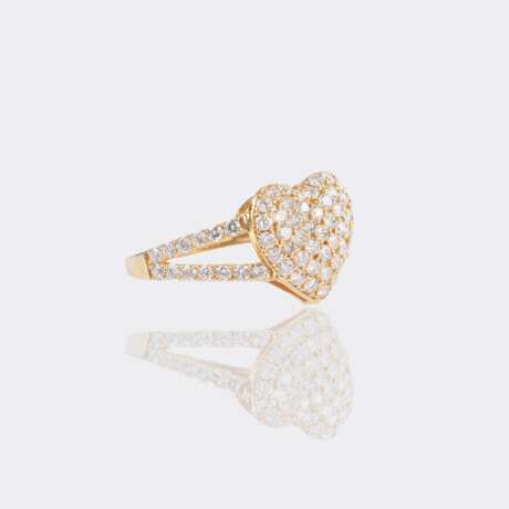 Brillant Ring 'Herz'. - Foto 2 Brillant Ring 'Herz'. - Foto 2