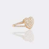 Brillant Ring 'Herz'. - Foto 2