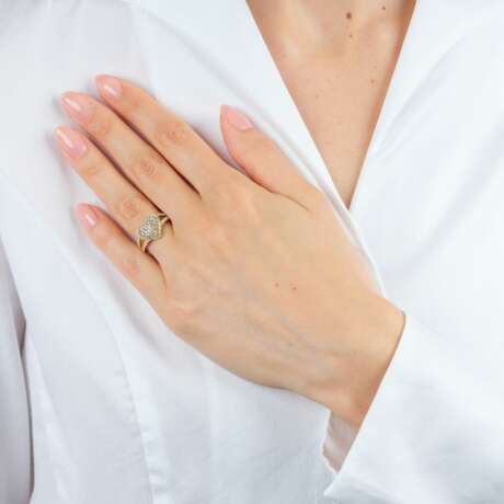 Brillant Ring 'Herz'. - Foto 3 Brillant Ring 'Herz'. - Foto 3