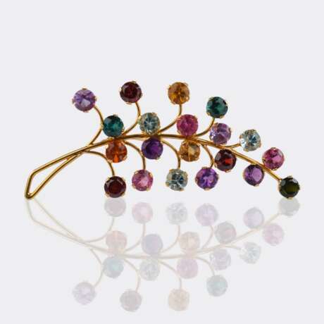 H. Stern. Farbedelstein Brosche und Ring. - photo 4 H. Stern. Farbedelstein Brosche und Ring. - photo 4