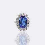 Feiner Tansanit Brillant Ring. - photo 1