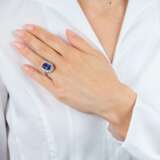 Feiner Tansanit Brillant Ring. - photo 4