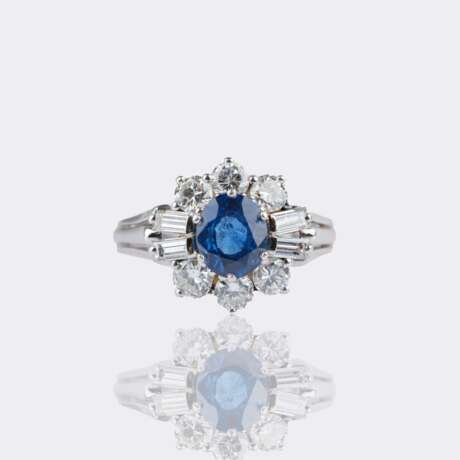 Saphir Diamant Ring. - photo 1 Saphir Diamant Ring. - photo 1