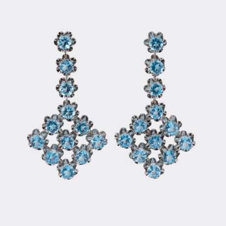 Paar Topas Ohrhänger. - фото 1 Paar Topas Ohrhänger. - фото 1