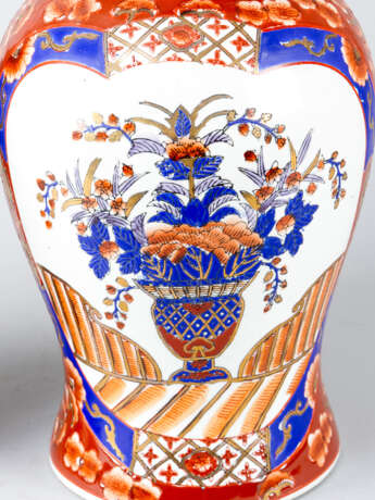 Two Asian lamp stands, porcelain, 19.century - фото 2