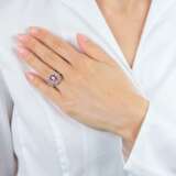 Pink Turmalin Ring mit Brillanten. - фото 3