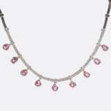 Pink-Turmalin Brillant Collier. - фото 1